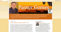 Desktop Screenshot of pastorgomes.com