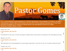 Tablet Screenshot of pastorgomes.com